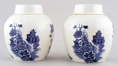 Ginger Jars Pair c1960s
